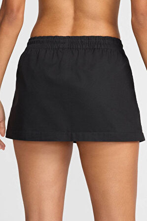 Nike Sportswear Woven Cargo 2n 1 Loose Fit Midi Skirt Kadın Bol Kesim Dokuma Kargo Uzun ve Mini Etek