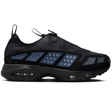 Nike Air Max SNDR ''Black Metallic Silver''Fermuar Detaylı Gizli Bağcıklı Reflektörlü Günlük Spor Ayakkabı Siyah