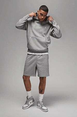 Nike Jordan Brooklyn Fleece Men's Shorts Erkek Pamuklu Şort Gri