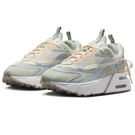 Nike Air Max Furyosa Sneaker Blue Platform Taban 4cm Kadın Günlük Spor Ayakkabı Mavi