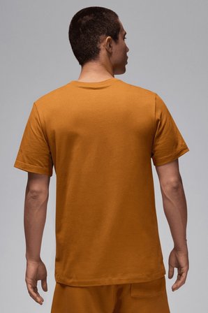 Nike Air Jordan Jumpman SS Crew Mens  Erkek Günlük Tişört Kahverengi