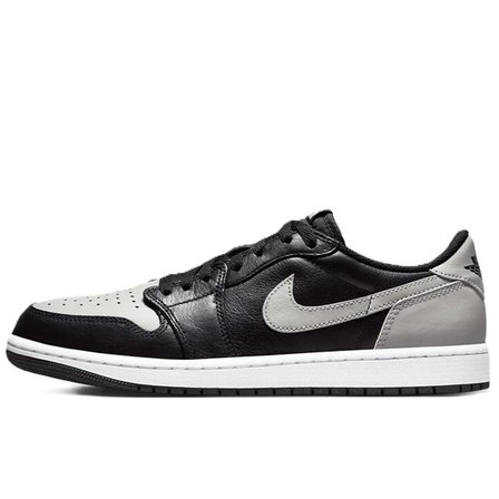 Nike Air Jordan 1 Retro Low OG Leather Unisex Sneaker Hakiki Deri Unisex Günlük Spor Ayakkabı Siyah