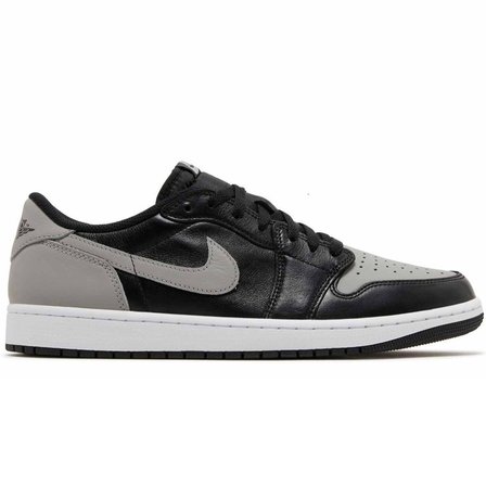 Nike Air Jordan 1 Retro Low OG Leather Unisex Sneaker Hakiki Deri Unisex Günlük Spor Ayakkabı Siyah
