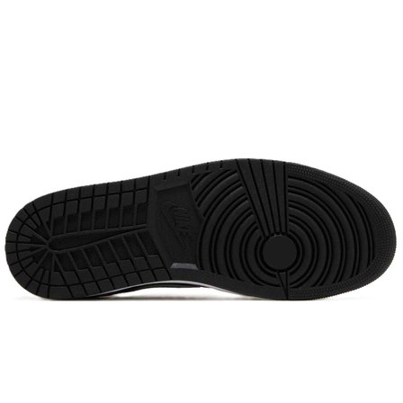 Nike Air Jordan 1 Retro Low OG Leather Unisex Sneaker Hakiki Deri Unisex Günlük Spor Ayakkabı Siyah