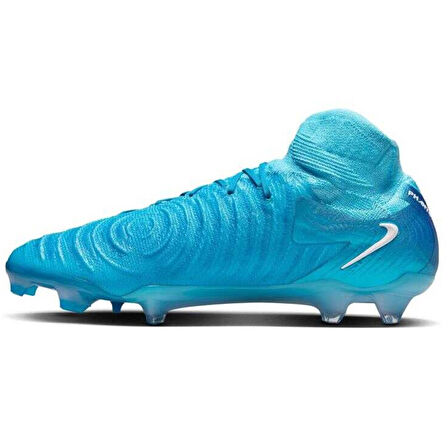 Nike Phantom Luna II Elite FG Mens Football Shoes Pink Profesyonel Erkek Krampon Mavi