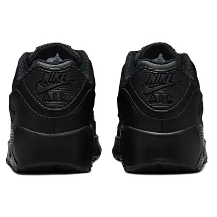 Nike Air Max 90 Unisex Leather Sneaker Hakiki Deri Günlük Spor Ayakkabı Siyah