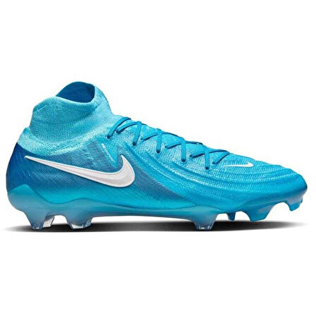 Nike Phantom Luna II Elite FG Mens Football Shoes Pink Profesyonel Erkek Krampon Mavi