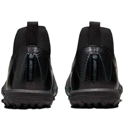 Nike Mercurial Superfly 10 Academy TF Kids Football Shoes Çocuk Halı Saha Ayakkabısı Siyah