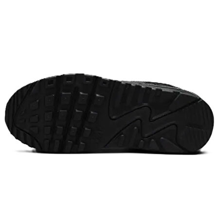 Nike Air Max 90 Unisex Leather Sneaker Hakiki Deri Günlük Spor Ayakkabı Siyah