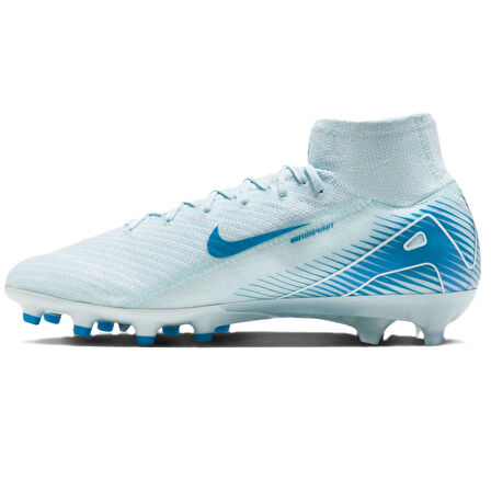 Nike Zoom Superfly 10 Elite AG-PRO Çoraplı Erkek Profesyonel Krampon Mavi