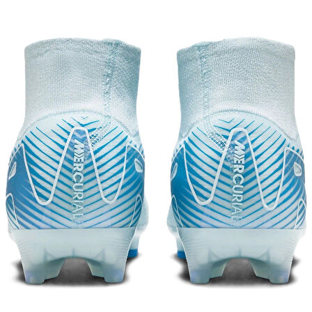 Nike Zoom Superfly 10 Elite AG-PRO Çoraplı Erkek Profesyonel Krampon Mavi