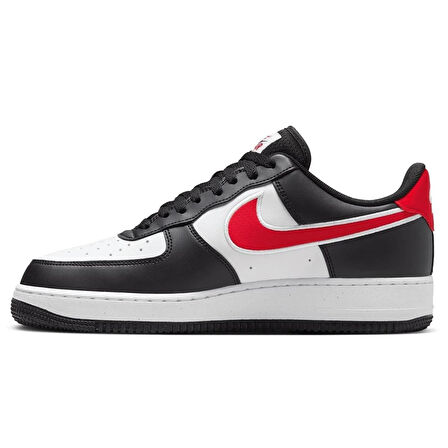 Nike Air Force 1 07 Next Nature Snekaer Erkek Günlük Spor Ayakkabı Beyaz Siyah Kırmızı
