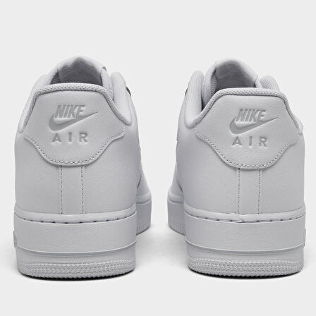 Nike Air Force 1 Jewel Leather Sneaker Hakiki Deri Erkek Günlük Spor Ayakkabı Beyaz