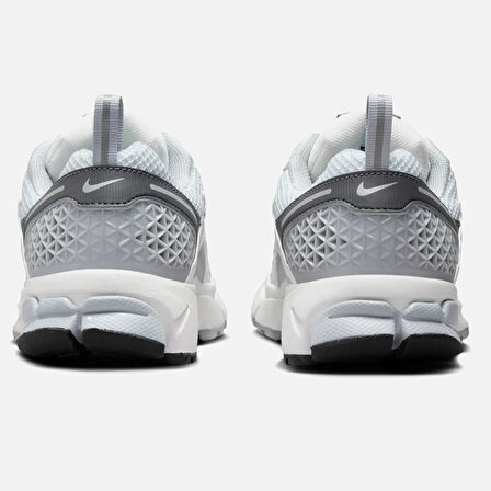 Nike Bowerman Zoom Vomero 5 Running Shoes Hakiki Deri Reflektörlü Kadın Koşu Yürüyüş Ayakkabısı Gri