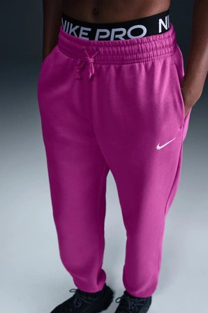 Nike Phoenix Fleece HR Oversize Womens Pant.Yüksek Bel Bol Kesim Kadın Eşofman Altı Mor