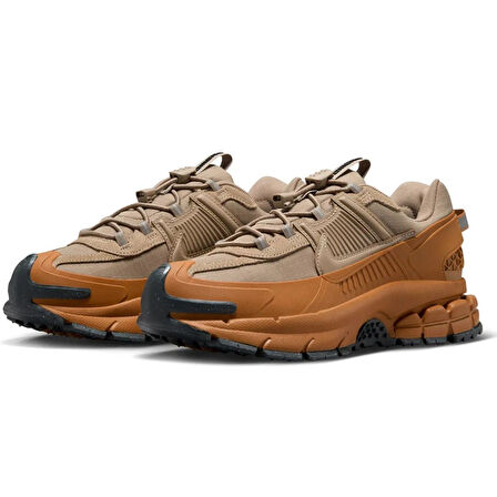 Nike Zoom Vomero Roam Womens Sneaker Su Tutmayan Lastik Bağcıklı Kadın Günlük Spor Ayakkabı Kahverengi
