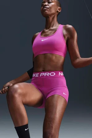 Nike Pro Women's Shorts Tights Pro 365 Kadın Tayt Şort Mor