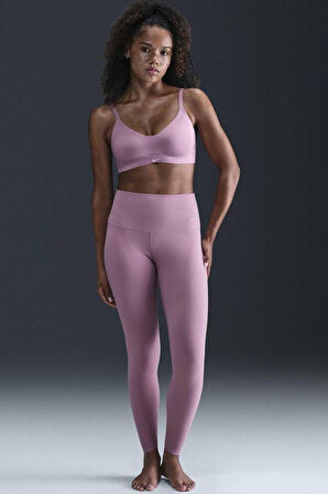 Nike Alate Minimalist Women's Light-Support Padded Convertible Sports Bra Kadın Lazer Kesim Bra Lila