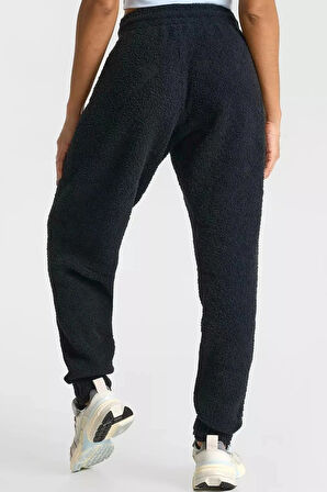 Nike Phoenix Cozy Boucle High Rise Oversize Knit Pants Kadın Oversize Yüksek Bel Örgü Eşofman Altı Siyah