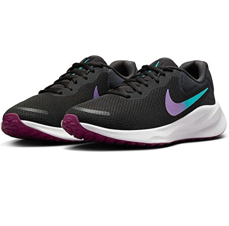 Nike Revolution 7 Womens Walking Shoes Kadın Koşu Yürüyüş Ayakkabısı Gri