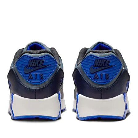 Nike Air Max 90 Mens Leather Goretex Sneaker Hakiki Deri Su Geçirmez Günlük Spor Ayakkabı Gri 