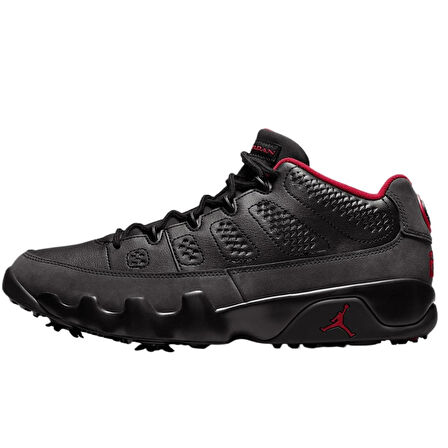 Nike Air Jordan 9 Low Leather Waterproff GOLF Shoes Hakiki Deri Su Geçirmez GOLF Ayakkabısı Siyah