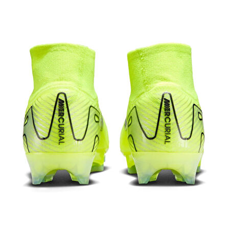 Nike Zoom Superfly 10 Elite FG Çoraplı Erkek Profesyonel Krampon Sarı