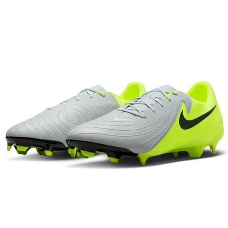Nike Phantom GX2 Academy FG/MG Mens Football Shoes Çoklu Zemin Kramponu Gri