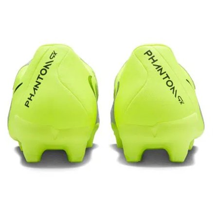 Nike Phantom GX2 Academy FG/MG Mens Football Shoes Çoklu Zemin Kramponu Gri