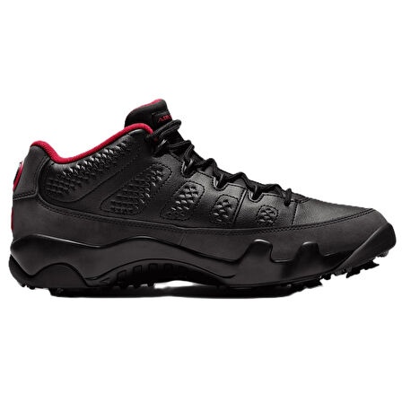 Nike Air Jordan 9 Low Leather Waterproff GOLF Shoes Hakiki Deri Su Geçirmez GOLF Ayakkabısı Siyah
