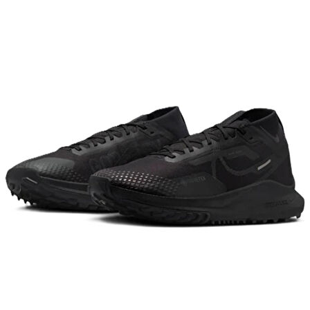 Nike React Pegasus Trail 4 GoreTex V2 Su Geçirmez Reflektörlü Yürüyüş Koşu Ayakkabısı Siyah