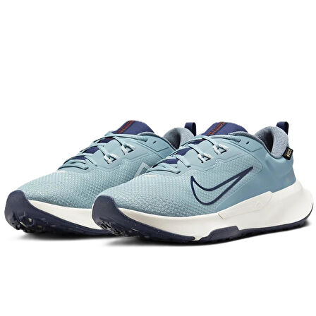 Nike Juniper Trail 2 Gore Tex Walking Running Shoes Outdoor Reflektörlü Su Geçirmez Nefes Alan Yürüyüş Koşu Ayakkabısı Mavi