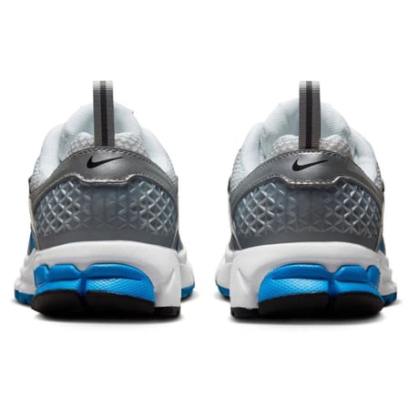 Nike Bowerman Zoom Vomero 5 RunBning Shoes Hakiki Deri Reflektörlü Kadın Koşu Yürüyüş Ayakkabısı Beyaz Mavi