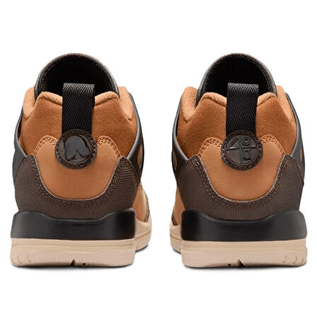 Nike Air Jordan Spizike Low Leather Unisex Sneaker Hakiki Deri Günlük Spor Ayakkabı Kahverengi