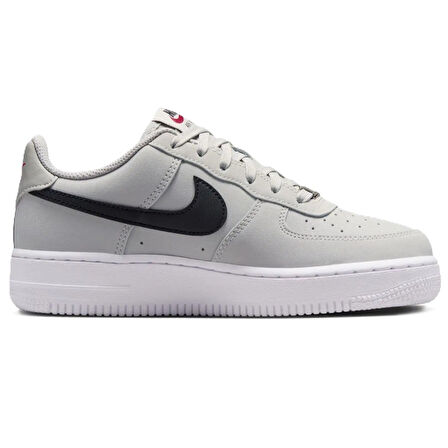Nike Air Force 1 LV8 (AF1) Unisex Leather Sneaker Hakiki Deri Günlük Spor Ayakkabı Gri