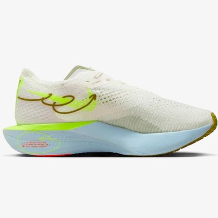 Nike Zoomx Vaporfly Next%3 Running Shoes Ultra Hafif Unisex Koşu Ayakkabısı Krem Yeşil