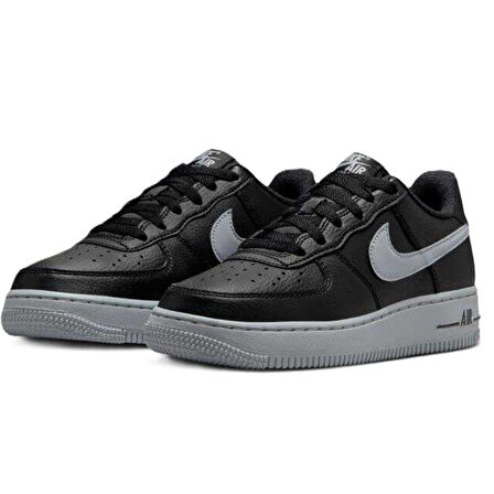 Nike Air Force 1 AF1 Unisex Sneaker Reflektörlü Unisex Günlük Spor Ayakkabı Siyah