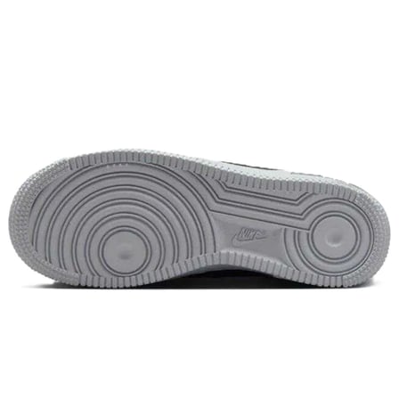 Nike Air Force 1 AF1 Leather Unisex Black Sneaker Hakiki Deri Günlük Spor Ayakkabı Siyah