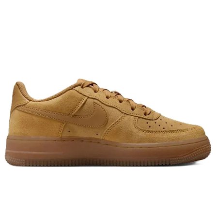 Nike Air Force 1 LV8 AF1 Leather Unisex Sneaker Hakiki Deri Günlük Spor Ayakkabı Hardal