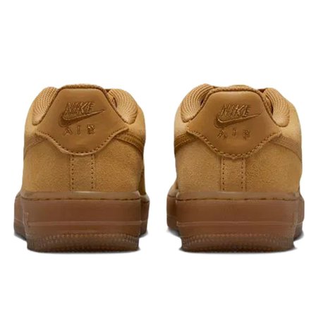 Nike Air Force 1 LV8 AF1 Leather Unisex Sneaker Hakiki Deri Günlük Spor Ayakkabı Hardal