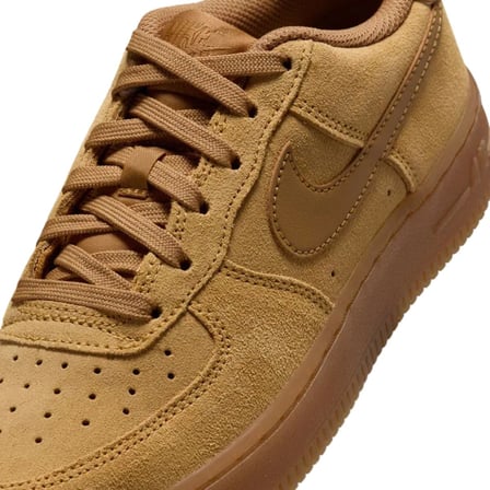 Nike Air Force 1 LV8 AF1 Leather Unisex Sneaker Hakiki Deri Günlük Spor Ayakkabı Hardal
