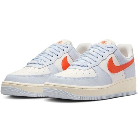 Nike Air Force 1 AF1 07 Next Nature Leather Sneaker Cream Liliac Hakiki Deri Günlük Spor Ayakkabı Krem Lila