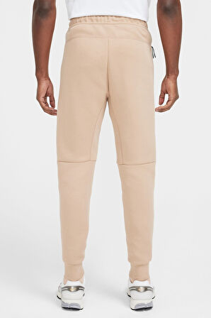 Nike Sportswear Tech Fleece Mens Taper Leg Jogger Erkek Reflektörlü Eşofman Altı Bej