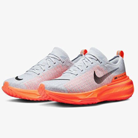 Nike Zoomx Invincible Run Flyknit 3 Road Running Reflektörlü Erkek Koşu Antrenman Ayakkabısı Turuncu