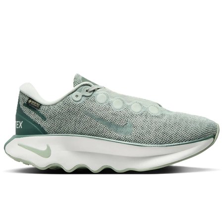 Nike Motiva Goretex Womens Walking Shoes Su Geçirmez Nefes Alabilen Reflektörlü Kadın Yürüyüş Ayakkabısı Gri