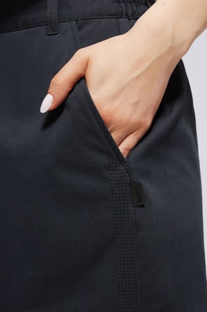 Nike Sportswear Collection Women's Twill Skirt Kadın Gabardin Yırtmaçlı Etek Siyah