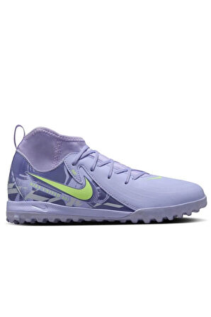 Nike Sophia Smith United Phantom Luna II Academy TF Kids Football Shoes Çocuk Halı Saha Kramponu Mor