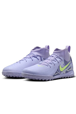 Nike Sophia Smith United Phantom Luna II Academy TF Kids Football Shoes Çocuk Halı Saha Kramponu Mor