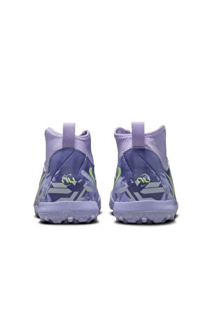 Nike Sophia Smith United Phantom Luna II Academy TF Kids Football Shoes Çocuk Halı Saha Kramponu Mor
