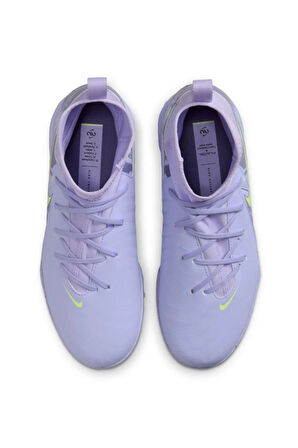 Nike Sophia Smith United Phantom Luna II Academy TF Kids Football Shoes Çocuk Halı Saha Kramponu Mor